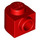 LEGO Rood Steen 1 x 1 x 0.7 Rond met Zijknop (3386)