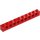 레고 빨간색 벽돌 1 x 10 ~와 함께 구멍 (2730)