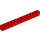 LEGO Rood Steen 1 x 12 met Gaten (3895)