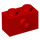 LEGO Rood Steen 1 x 2 met 1 Stud Aan Kant (86876)