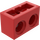 LEGO rot Backstein 1 x 2 mit 2 Löcher (32000)