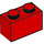 LEGO rouge Brique 1 x 2 avec tube inférieur (3004 / 93792)