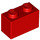 LEGO Rood Steen 1 x 2 met buis aan de onderzijde (3004 / 93792)