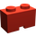 LEGO rouge Brique 1 x 2 avec Cable Coupé (3134)