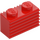 LEGO Red Brick 1 x 2 with Grille (2877)