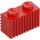 LEGO Red Brick 1 x 2 with Grille (2877)