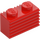 LEGO Red Brick 1 x 2 with Grille (2877)