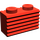 LEGO rouge Brique 1 x 2 avec Grille (2877)