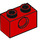 LEGO Red Brick 1 x 2 with Hole (3700)