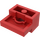LEGO rouge Brique 1 x 2 avec Trou et 1 x 2 assiette (73109)