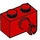 LEGO Rood Steen 1 x 2 met Pin met noppenhouder aan de onderzijde (44865)