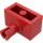 LEGO Rood Steen 1 x 2 met Pin zonder Studhouder aan de onderzijde (2458)