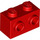 LEGO rouge Brique 1 x 2 avec Goujons sur Côtés opposés (52107)