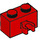 LEGO Red Brick 1 x 2 with Vertical Clip (Open &#039;O&#039; clip) (42925 / 95820)