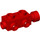 LEGO rouge Brique 1 x 2 x 0.7 avec Goujons sur Sides (4595)