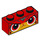 LEGO Rood Steen 1 x 3 met Angry Unikitty Gezicht (3622 / 44369)