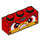 LEGO Rood Steen 1 x 3 met Angry unikitty Gezicht (3622 / 53608)