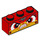 LEGO Red Brick 1 x 3 with Angry unikitty face (3622 / 53608)