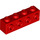 LEGO Rød Klods 1 x 4 med 4 knops på En Side (30414)