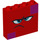 LEGO Rouge Brique 1 x 4 x 3 avec Angry Face (49311 / 52097)