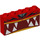 LEGO rouge Brique 1 x 5 x 2 avec Angry Unikitty Affronter (39266 / 44175)