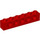 LEGO rouge Brique 1 x 6 avec des trous (3894)