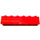 LEGO Red Brick 1 x 6 with LONDON TRANSPORT Sticker (3009)