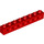 LEGO Red Brick 1 x 8 with Holes (3702)