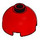 LEGO rouge Brique 2 x 2 Rond avec Dome Haut (Goujon creux, support d&#039;essieu) (3262 / 30367)