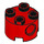 LEGO Rood Steen 2 x 2 Ronde met Gaten (17485 / 79566)