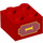 LEGO rouge Brique 2 x 2 avec &#039;1&#039; (3003 / 90842)