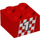 LEGO Rood Steen 2 x 2 met &#039;1&#039; en Checkered Vlag (3003 / 76818)