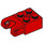 LEGO Rood Steen 2 x 2 met Kogelgewricht en Axlehole Brede aansluiting (92013)