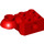 LEGO rot Backstein 2 x 2 mit Horizontal Rotation Joint (48170 / 48442)