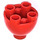 LEGO Rojo Ladrillo 2 x 2 x 1.3 Circular Invertido Dome (24947)