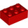 LEGO Rood Steen 2 x 3 (3002)