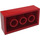 LEGO Red Brick 2 x 4 (Earlier, without Cross Supports) (3001)