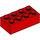 LEGO rouge Brique 2 x 4 avec Essieu des trous (39789)