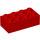 LEGO rot Backstein 2 x 4 mit Achse Löcher (39789)