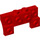LEGO rouge Brique 2 x 4 x 0.7 avec De Affronter Goujons et arches latérales épaisses (14520 / 52038)