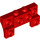 LEGO Rosso Mattoncino 2 x 4 x 0.7 con Anteriore Bottoncini e archi laterali spessi (14520 / 52038)