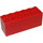 LEGO Rosso Mattoncino 2 x 6 x 2 Weight con fondo diviso