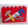 LEGO rouge Brique 2 x 6 x 3 avec Tools avec Bleu Manipuler Saw (6213)