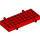 LEGO Rood Steen 4 x 10 met Wiel Holders (30076 / 66118)