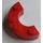 LEGO rouge Brique 4 x 2 Rond Demi Cercle sans Stud Notches