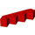 LEGO rouge Brique 4 x 4 Facet (14413)
