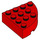 LEGO rot Backstein 4 x 4 Runden Ecke (2577)