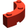 LEGO rouge Brique 4 x 4 Rond Coin (Large avec 3 Goujons) (48092 / 72140)