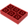 LEGO Rood Steen 4 x 6 (2356 / 44042)