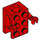 LEGO rot Backstein Costume mit Same Color Arme/Hände (38376)